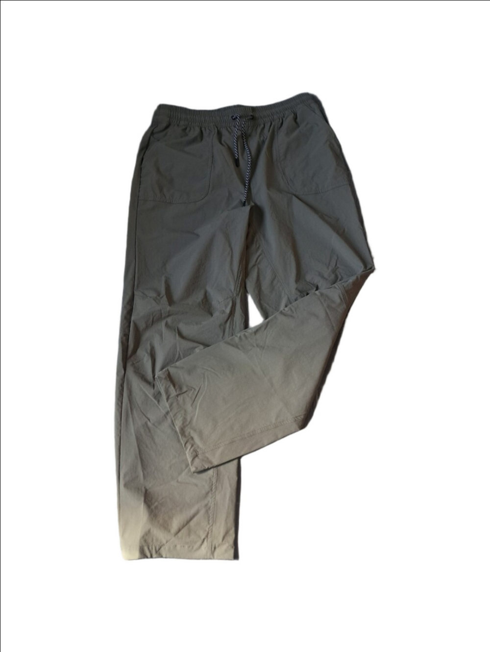 BEARDEDGOAT camp utility pants drawstring lightweight hiking outdoor khaki XL